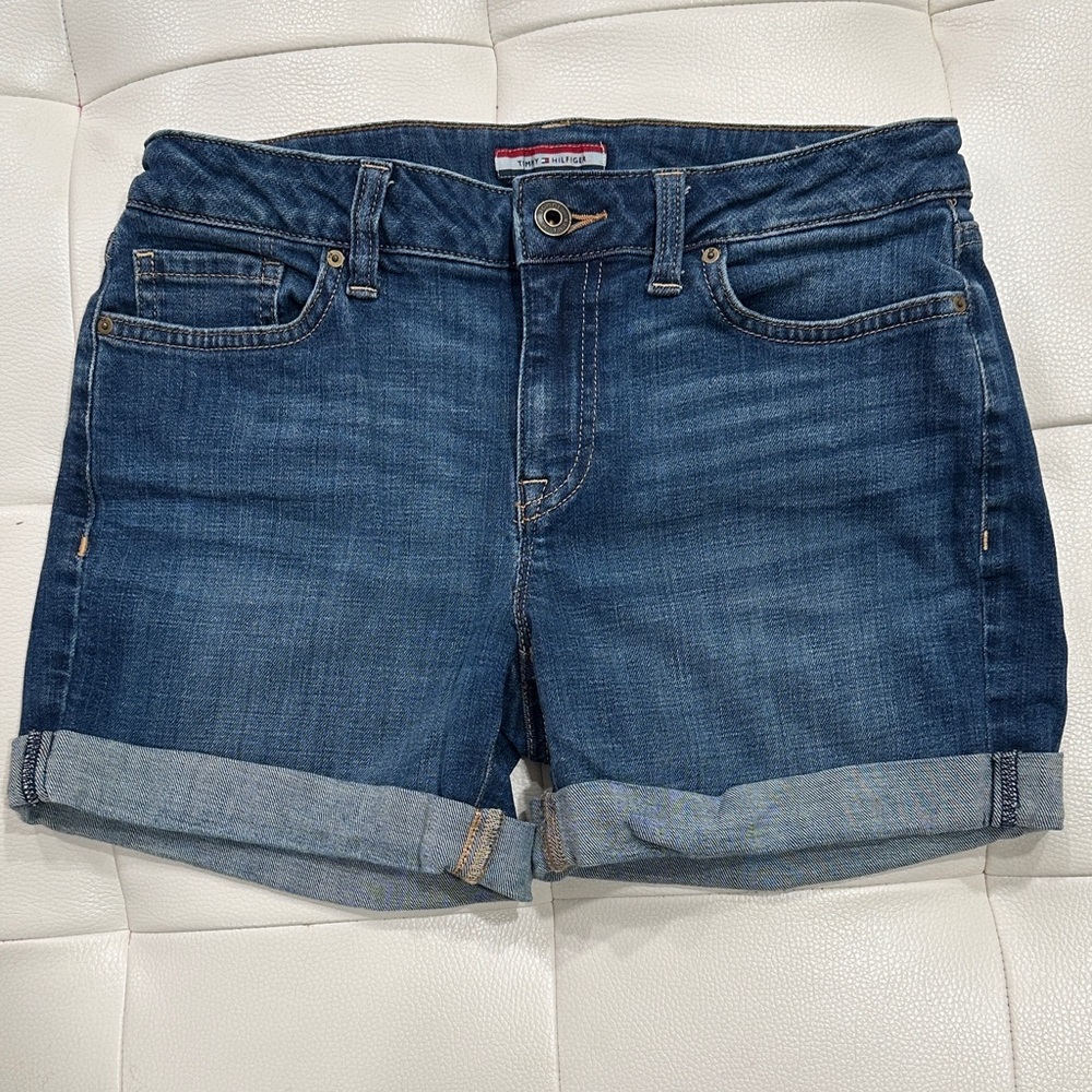 Denim Tommy Hilfiger Blue Women's Shorts-Size 2!